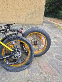 Bici argento mini max per ricambi