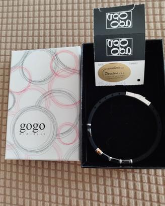 Bracciale inserti acciaio 