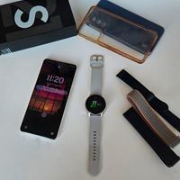  Samsung galaxy s21 128gb + galaxy watch active