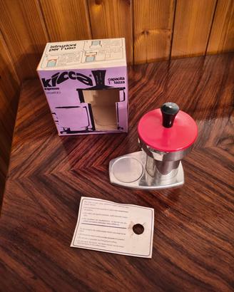 Rara Caffettiera Kicca  anni 60/70 