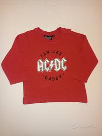 Maglietta manica lunga AC DC 