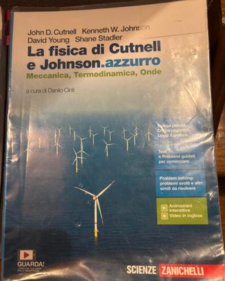 La fisica di Cutnell e Johnson.azzurro