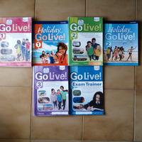 Go Live 1. 2. 3. libri scolastici media inglese