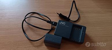 JVC carica batterie + batteria