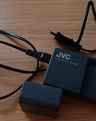 JVC carica batterie + batteria