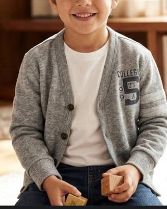 Cardigan bambino grigio Benetton