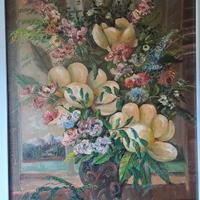 Dipinto olio su tela 70x48 G.Giusti 1967