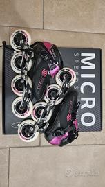 pattini in linea da velocità professionali tg 35