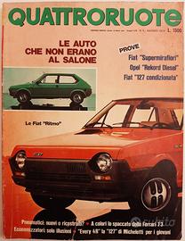 Rivista Quattroruote Maggio 1978 (N°270)