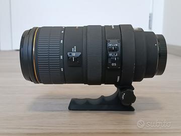 Sigma 80-400 4.5f perfetto con attacco trepiede