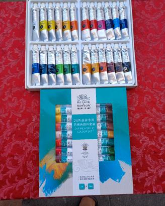 colori ad olio più colori acrilici NUOVI