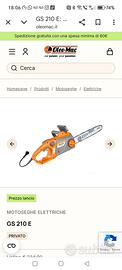 motosega elettrica 