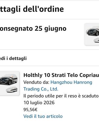 copriauto per Captur 