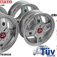 Cerchi Cromodora CD30 4,5x12 4x190 fiat 500 l f r