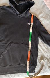 Felpa Adidas con cappuccio, tg. H 160-164 cm.