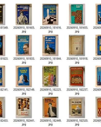 LIBRI DI SCACCHI - CHESS BOOKS
