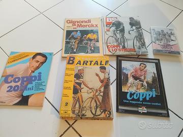 Collezione riviste libri e DVD Coppi e Bartali