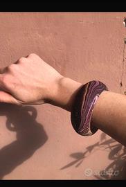 Bracciale rigido legno