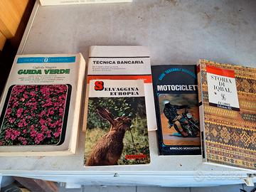 5 libri di vario genere