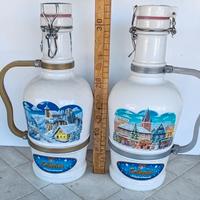 Boccali birra ceramica winter traum