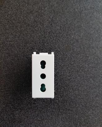 Presa Bipasso Vimar Plana 14203 Bianco 16A P 11/17