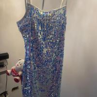 vestito con paillettes