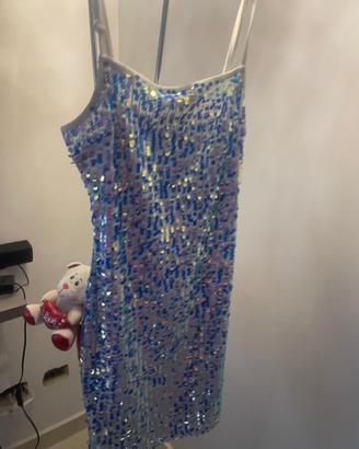vestito con paillettes