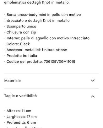 borsa mini
