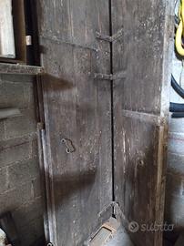 Portone in rovere antico