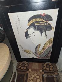 scrivania a muro in legno