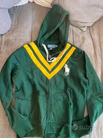 elpa con cappuccio Polo Ralph Lauren verde con det