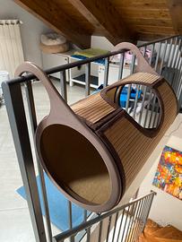 Casetta gatto da appendere a ringhiera/termosifone