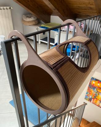 Casetta gatto da appendere a ringhiera/termosifone