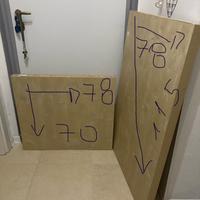 Piani truciolati ikea expedit per scrivania