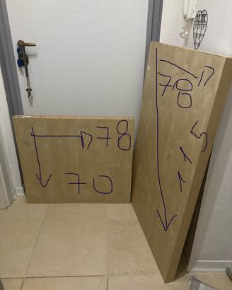 Piani truciolati ikea expedit per scrivania