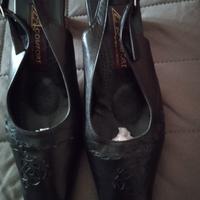 Scarpe donna nere linea confort 