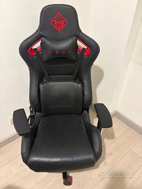 Sedia gaming HP Omen Citadel Shadow Black