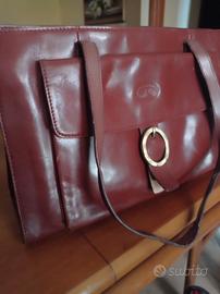  Splendida borsa Toscanini in vera pelle