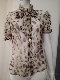 camicia trasparente  tg 40