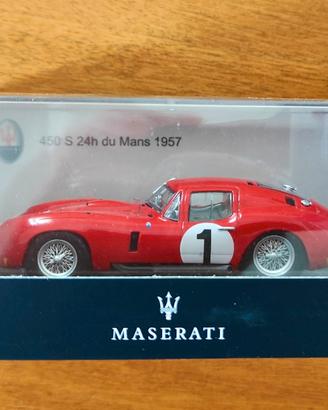 Modellino Maserati 450 S 1957 (24h Le Mans)
