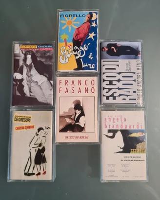 Audiocassette Musica pop Italiani