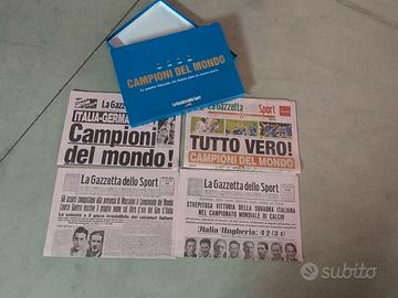 Cofanetto "Campioni del Mondo" - Le 4 Gazzette Sto