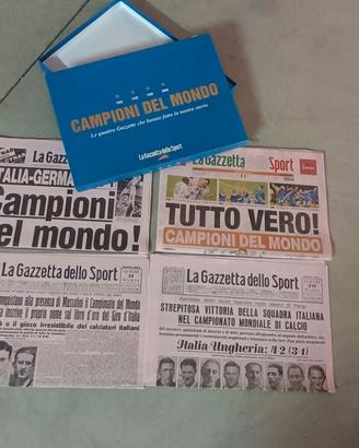 Cofanetto "Campioni del Mondo" - Le 4 Gazzette Sto