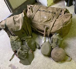 Saccone,Zaino, borracce,militari Esercito Italiano