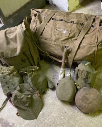 Saccone,Zaino, borracce,militari Esercito Italiano