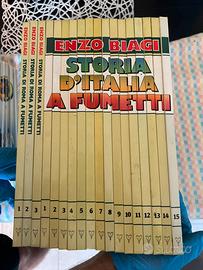 Enzo Biagi - Storia d'Italia a Fumetti (18 Volumi)