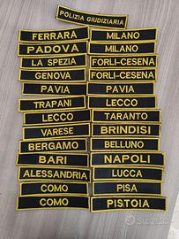 Vigili del fuoco scritta Comando  VVF 112 115