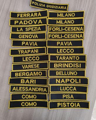 Vigili del fuoco scritta Comando  VVF 112 115