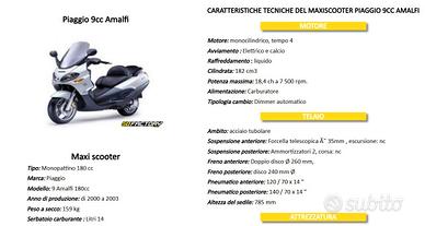 piaggio x9 AMALFI