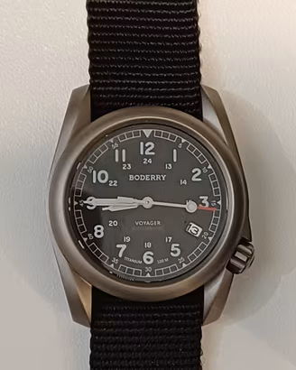 boderry voyager automatico titanio field nero